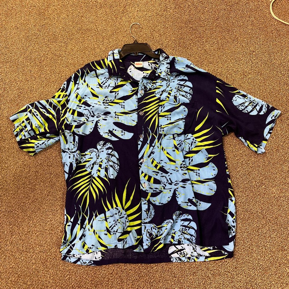 Hula Bay Hawaiian Shirt 3X